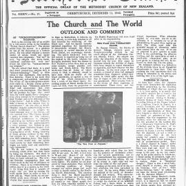 The New Zealand Methodist Times: 11th December 1943