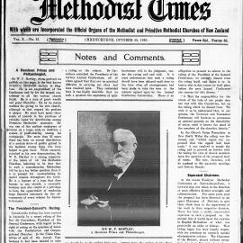 The New Zealand Methodist Times: 25th October 1919