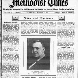 The New Zealand Methodist Times: 6th December 1919