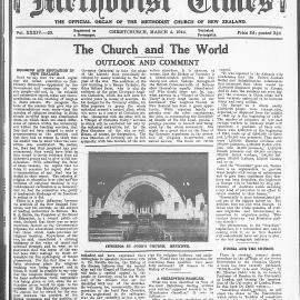 The New Zealand Methodist Times: 4th March 1944