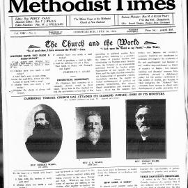 The New Zealand Methodist Times: 10th June 1933