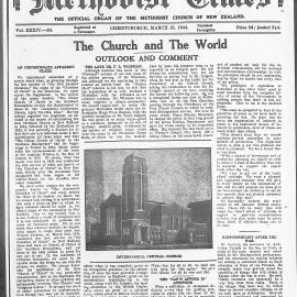 The New Zealand Methodist Times: 18th March 1944