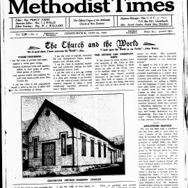The New Zealand Methodist Times: 24th June 1933