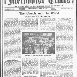 The New Zealand Methodist Times: 15th April 1944