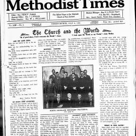 The New Zealand Methodist Times: 8th July 1933