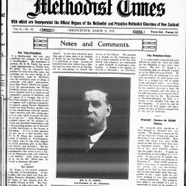 The New Zealand Methodist Times: 13th March 1920