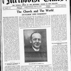 The New Zealand Methodist Times: 22nd July 1944