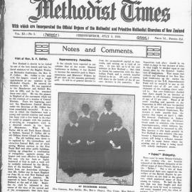 The New Zealand Methodist Times: 3rd July 1920