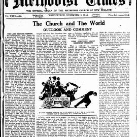 The New Zealand Methodist Times: 11th November 1944