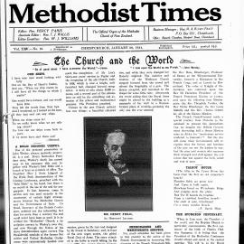 The New Zealand Methodist Times: 20th January 1934