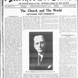 The New Zealand Methodist Times: 17th March 1945