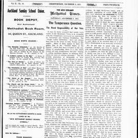 The New Zealand Methodist Times: 2nd December 1911