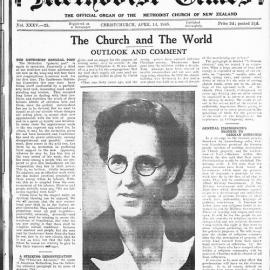 The New Zealand Methodist Times: 14th April 1945