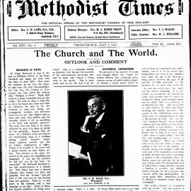 The New Zealand Methodist Times: 7th July 1934