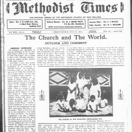 The New Zealand Methodist Times: 21st July 1934
