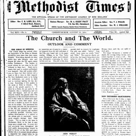 The New Zealand Methodist Times: 18th August 1934