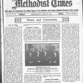 The New Zealand Methodist Times: 26th March 1921