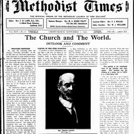 The New Zealand Methodist Times: 1st September 1934
