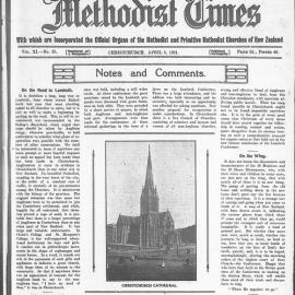 The New Zealand Methodist Times: 9th April 1921
