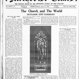 The New Zealand Methodist Times: 21st July 1945