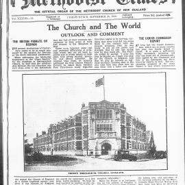The New Zealand Methodist Times: 28th September 1946