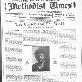 The New Zealand Methodist Times: 13th October 1934