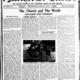 The New Zealand Methodist Times: 18th August 1945