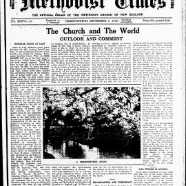 The New Zealand Methodist Times: 1st September 1945