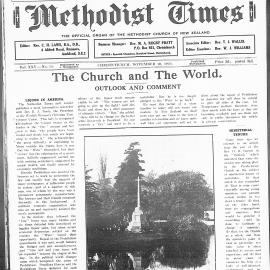 The New Zealand Methodist Times: 10th November 1934