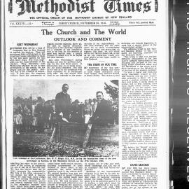 The New Zealand Methodist Times: 23rd November 1946