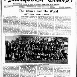 The New Zealand Methodist Times: 15th September 1945