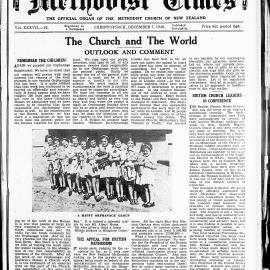 The New Zealand Methodist Times: 7th December 1946