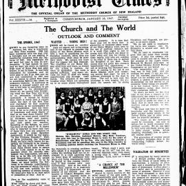 The New Zealand Methodist Times: 18th January 1947