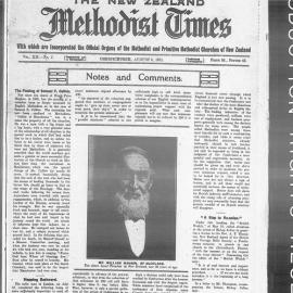 The New Zealand Methodist Times: 6th August 1921