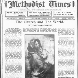 The New Zealand Methodist Times: 22nd December 1934
