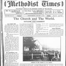 The New Zealand Methodist Times: 5th January 1935