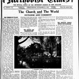 The New Zealand Methodist Times: 24th November 1945