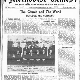 The New Zealand Methodist Times: 22nd December 1945