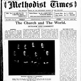 The New Zealand Methodist Times: 30th March 1935
