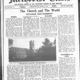 The New Zealand Methodist Times: 21st June 1947