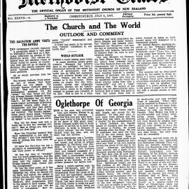 The New Zealand Methodist Times: 5th July 1947