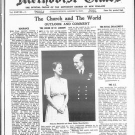 The New Zealand Methodist Times: 2nd August 1947