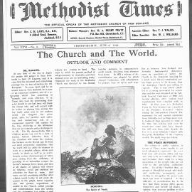 The New Zealand Methodist Times: 8th June 1935