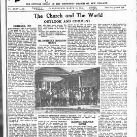 The New Zealand Methodist Times: 16th March 1946