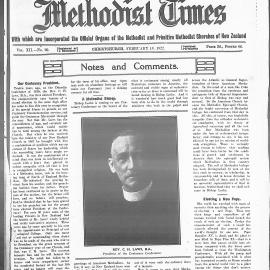 The New Zealand Methodist Times: 18th February 1922