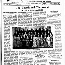 The New Zealand Methodist Times: 27th September 1947