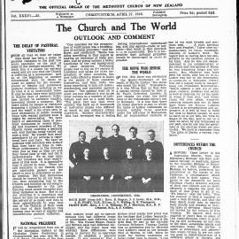 The New Zealand Methodist Times: 27th April 1946
