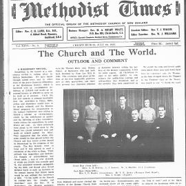 The New Zealand Methodist Times: 20th July 1935