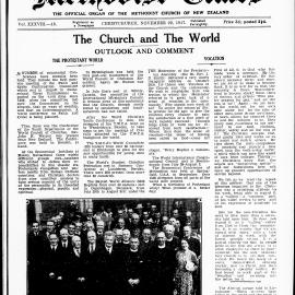 The New Zealand Methodist Times: 22nd November 1947