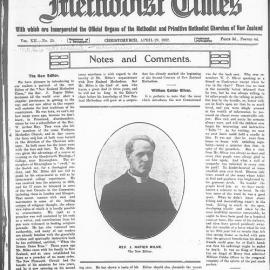 The New Zealand Methodist Times: 29th April 1922